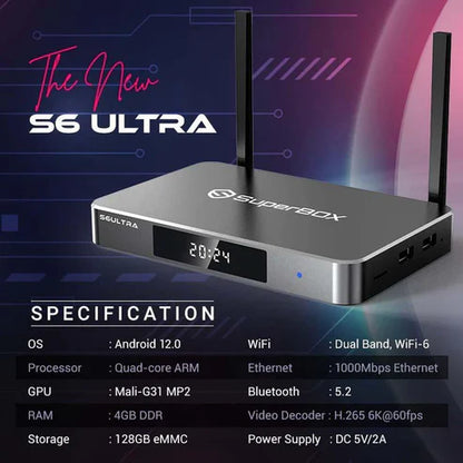 🎉🎉Super BOX S6 Ultra